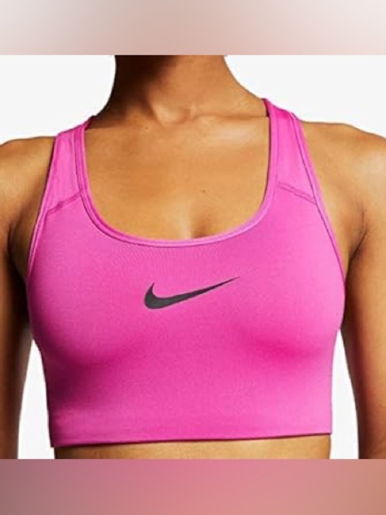 Nike Other - Nike Pink Racerback Sports Bra with Black Swoosh- NWOT